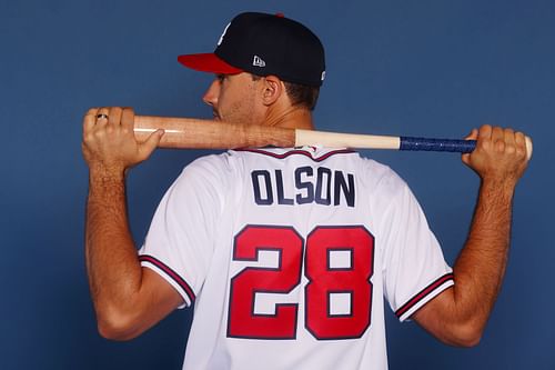 Atlanta Braves Photo Day featuring new Brave Matt Olson