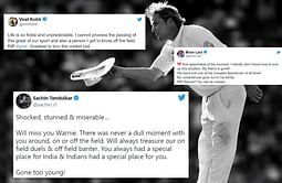 "Life is so fickle and unpredictable" - Cricket fraternity completely shattered as Shane Warne passes away