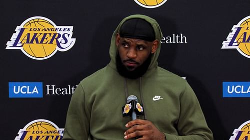 LeBron James only had nice words for Laker fans who jeered them playing against the New Orleans Pelicans [Photo: NBA.com]