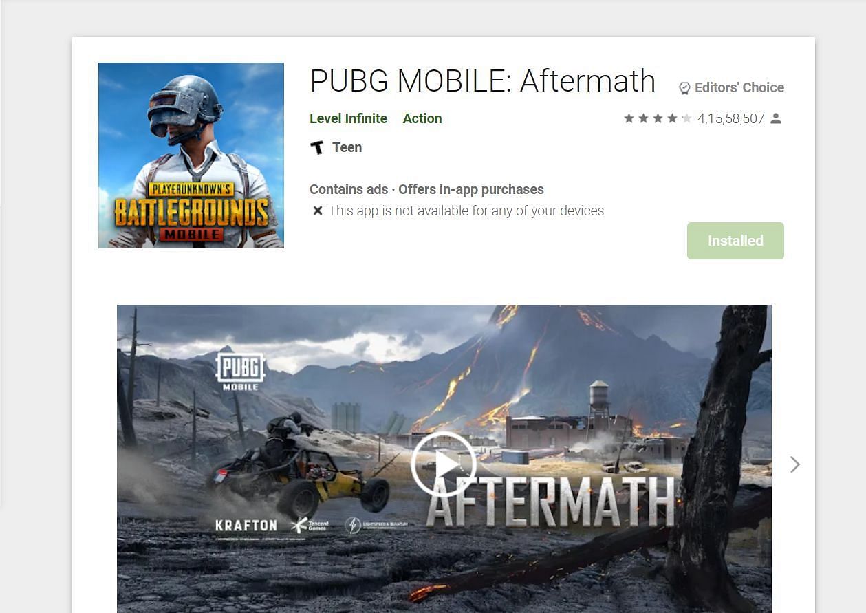 You can update the game once available (Image via Google Play Store)