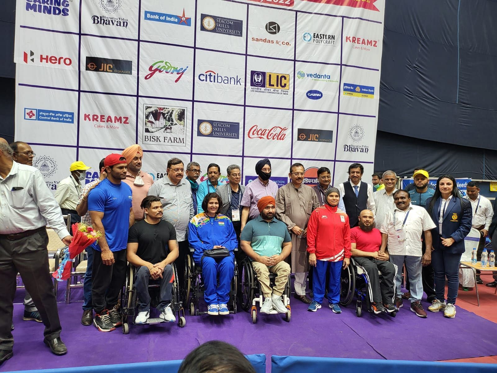 A glimpse of the National Para Powerlifting Championship in Kolkata (Pic Credit: Paralympics India)