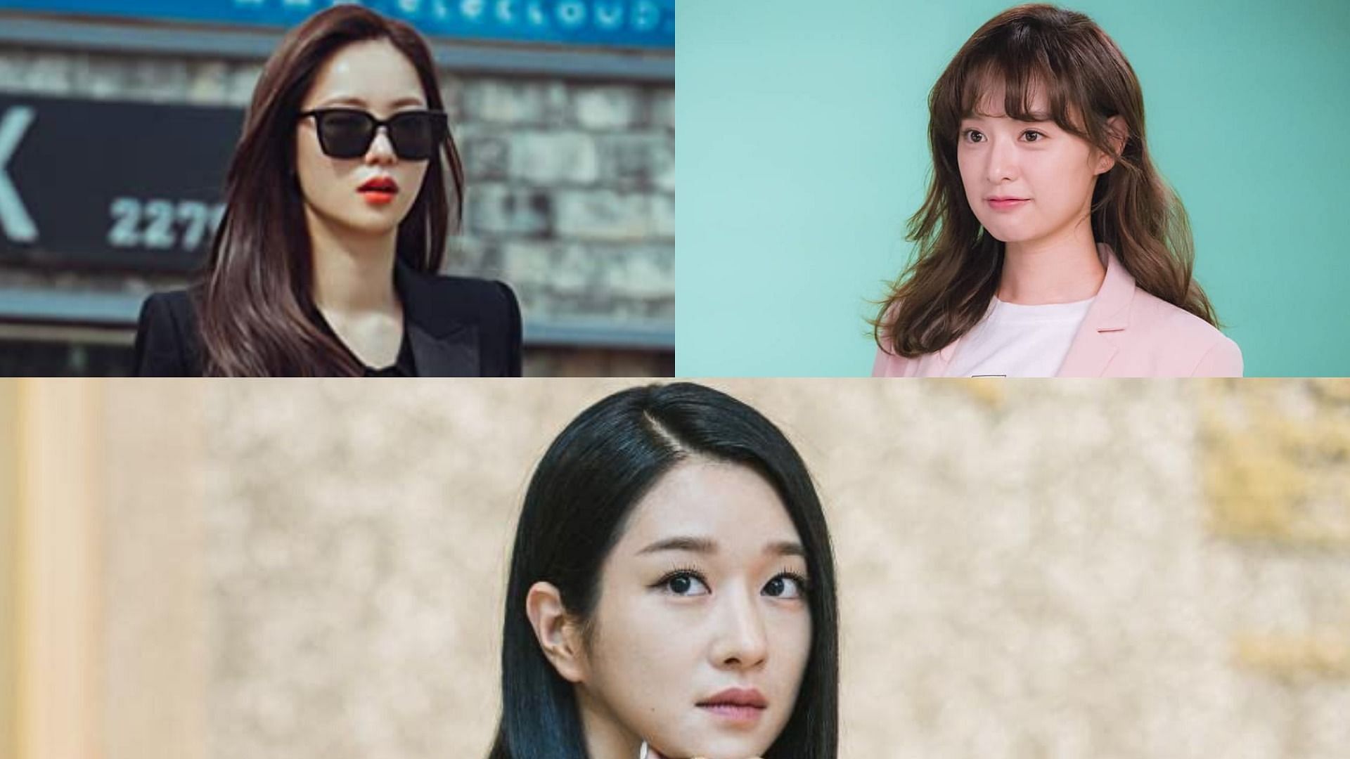 Top left: Jeon Yeo-been in Vincenzo; Top right: Kim Ji-won in Fight for My Way; Bottom: Seo Ye-ji in It&#039;s Okay to Not Be Okay (Images via IMDb)