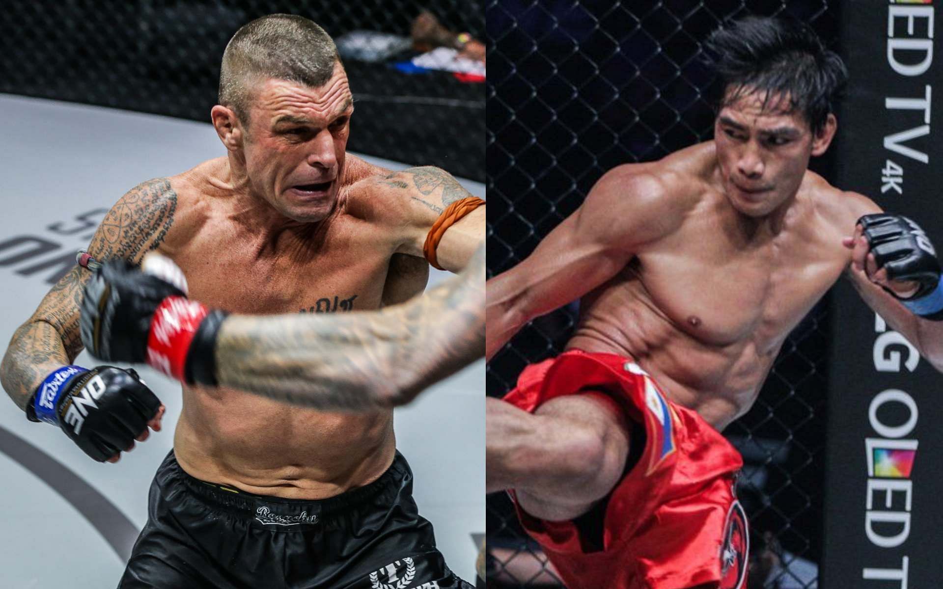 Eduard Folayang (right) says beating John Wayne Parr (left) will give him a huge boost in his mindset. [Photos ONE Championship]