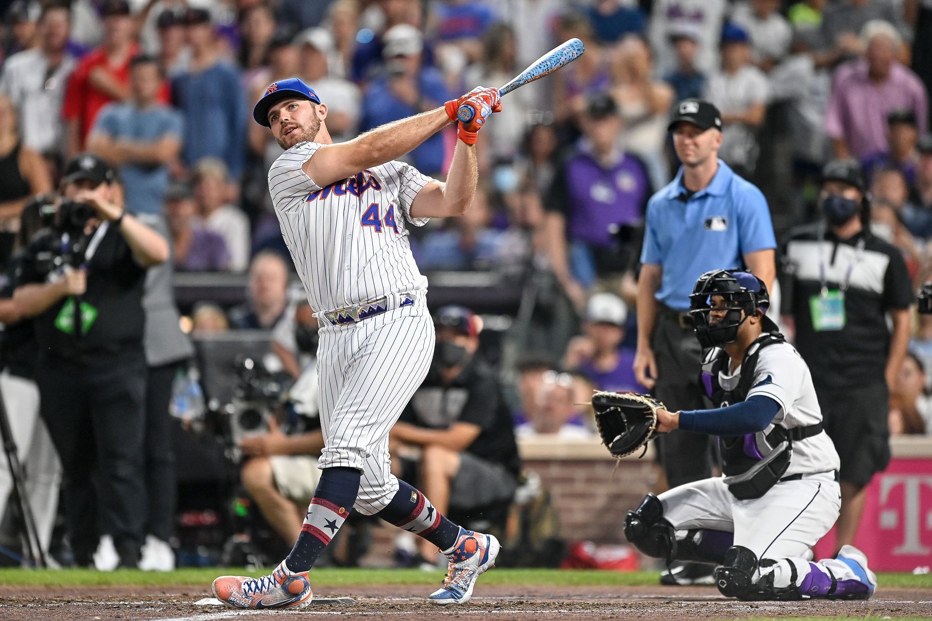 Pete Alonso, winner of the 2021 T-Mobile Derby