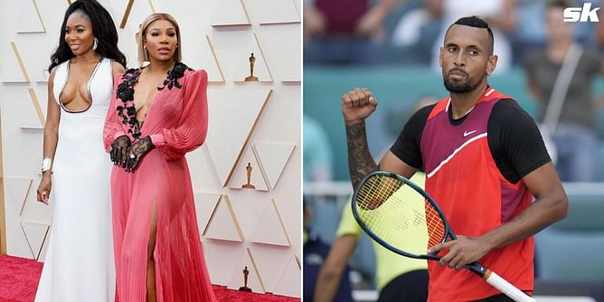 Tennis news today: Venus and Serena Williams open 2022 Oscars ceremony, Nick Kyrgios defends Emma Raducanu amid mounting criticism | 28 March 2022