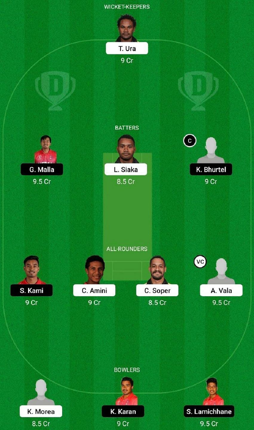 PNG vs NEP Dream11 Fantasy Tip #2