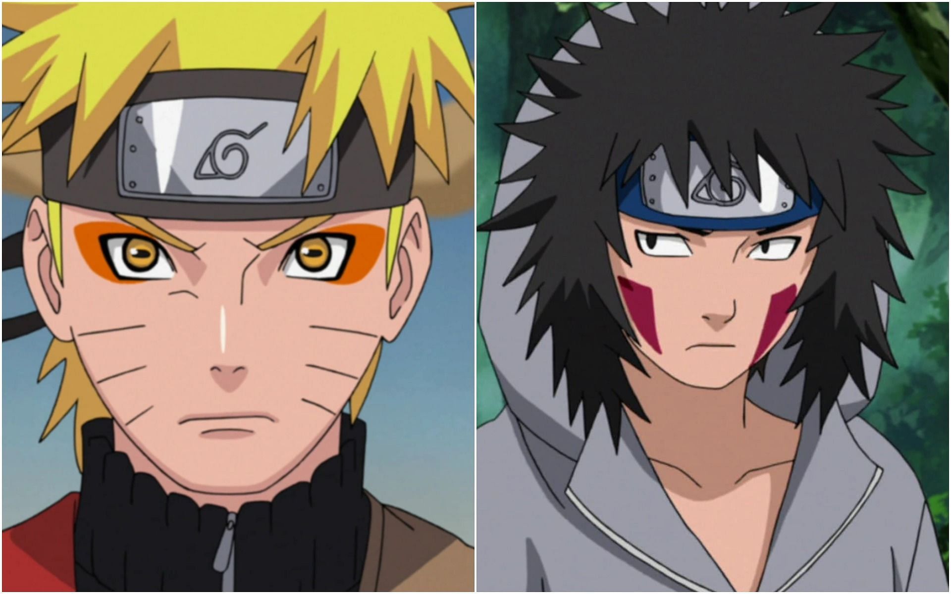 Comparing Neji to some of the characters from the series (Image via Pierrot)