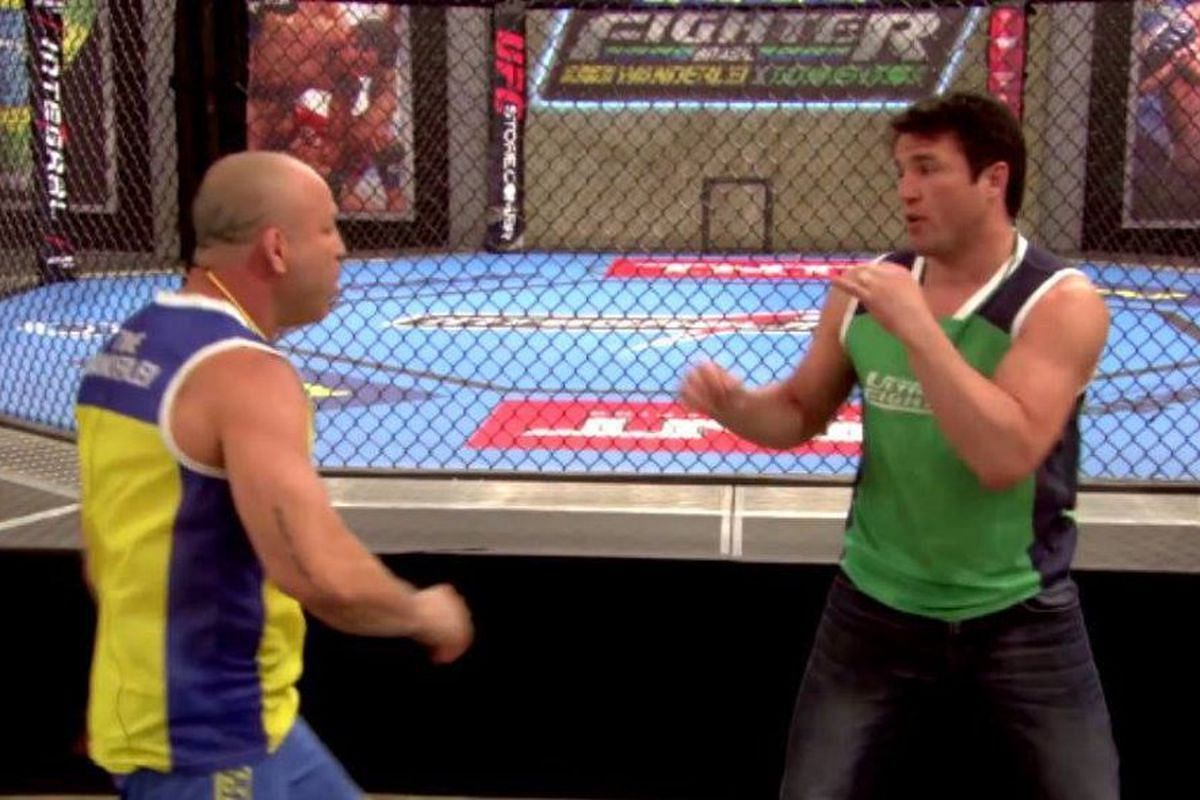 Chael Sonnen and Wanderlei Silva famously came to blows during the tapings of TUF Brazil 3