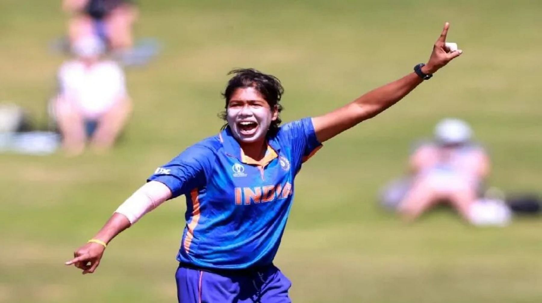 Jhulan Goswami became the highest wicket-taker in ICC Women&#039;s ODI World Cup history