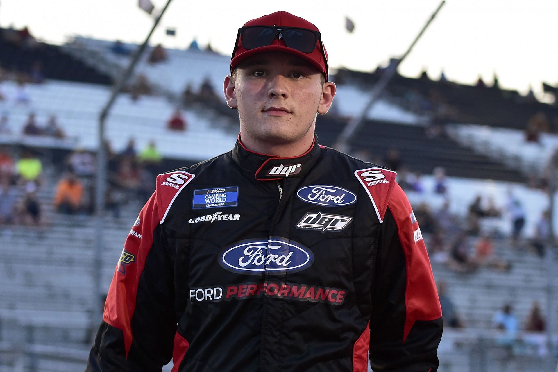 Taylor Gray at NASCAR Camping World Truck Series Toyota 200 presented by CK Power at Gateway