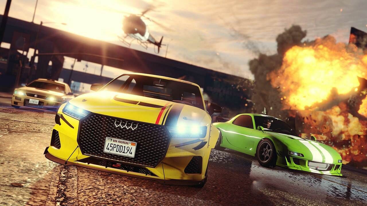 Ray Tracing is a fan-favorite feature now in GTA 5 (Image via Rockstar Games)