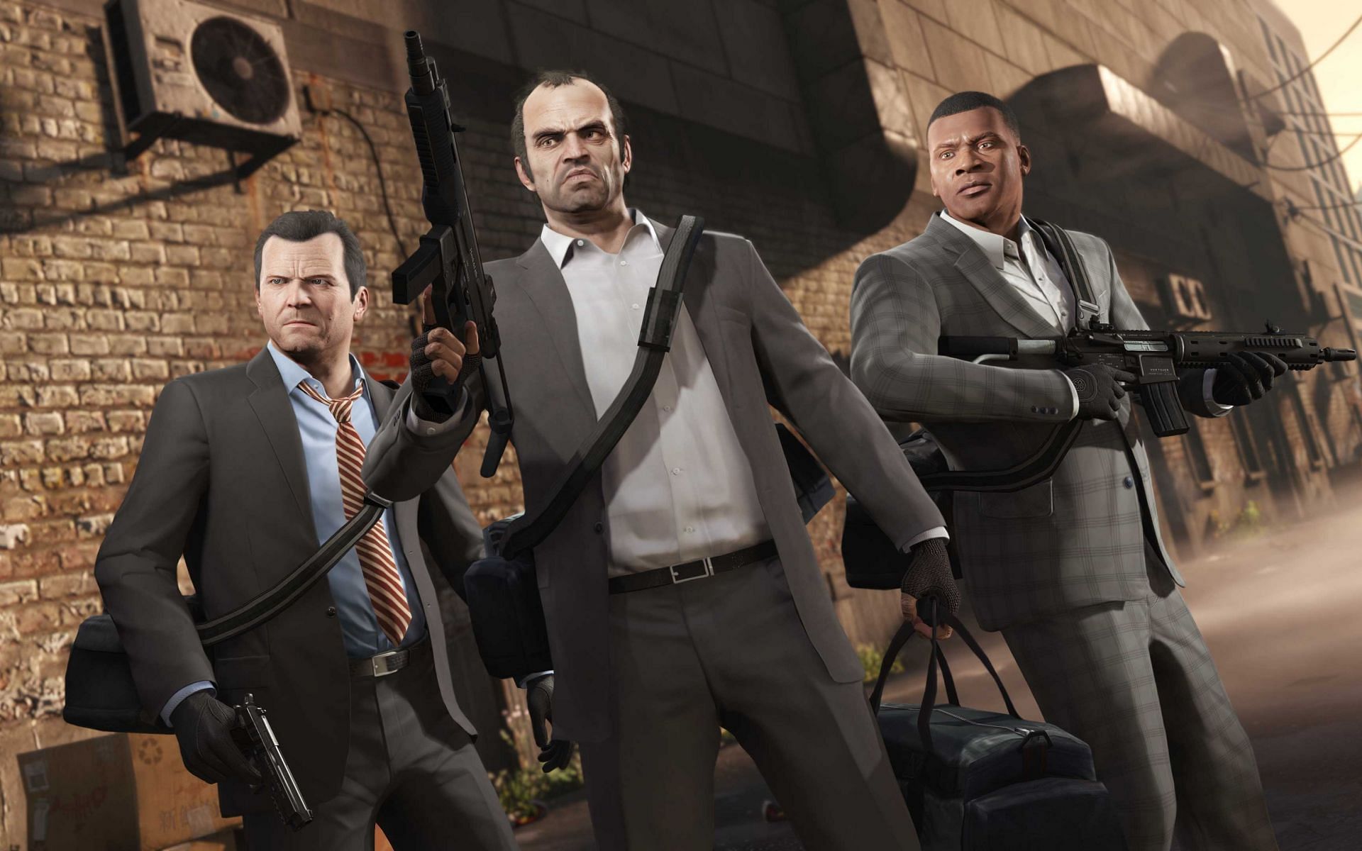 GTA V is one of the highest-earning video game titles. (Image via Rockstar Games)