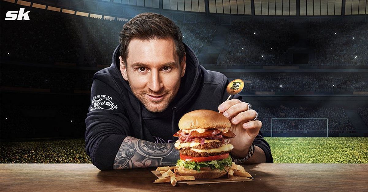 Messi is the brand ambassador of Hard Rock Cafe.