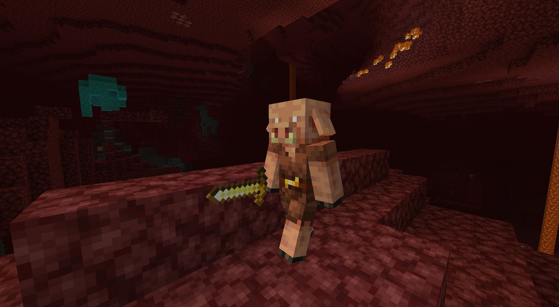 Normal Piglin (Image via Mojang)