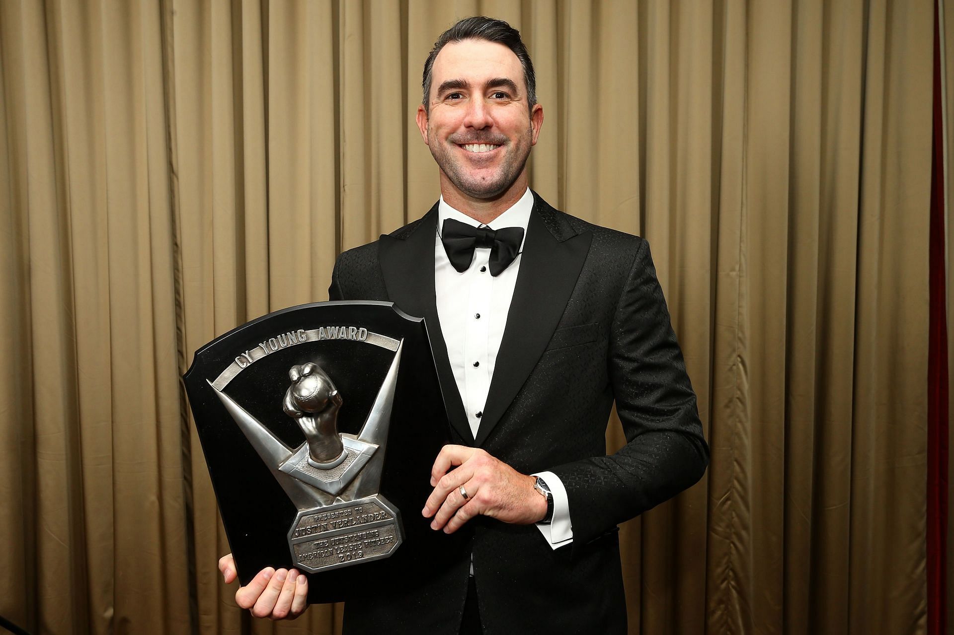 The MLB's Cy Young Award, which Justin Verlander has won four times, is awarded to each league's finest pitcher