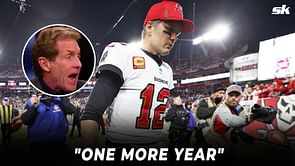 "He'll play at least one more year after this" - Skip Bayless believes Tom Brady won't retire anytime soon