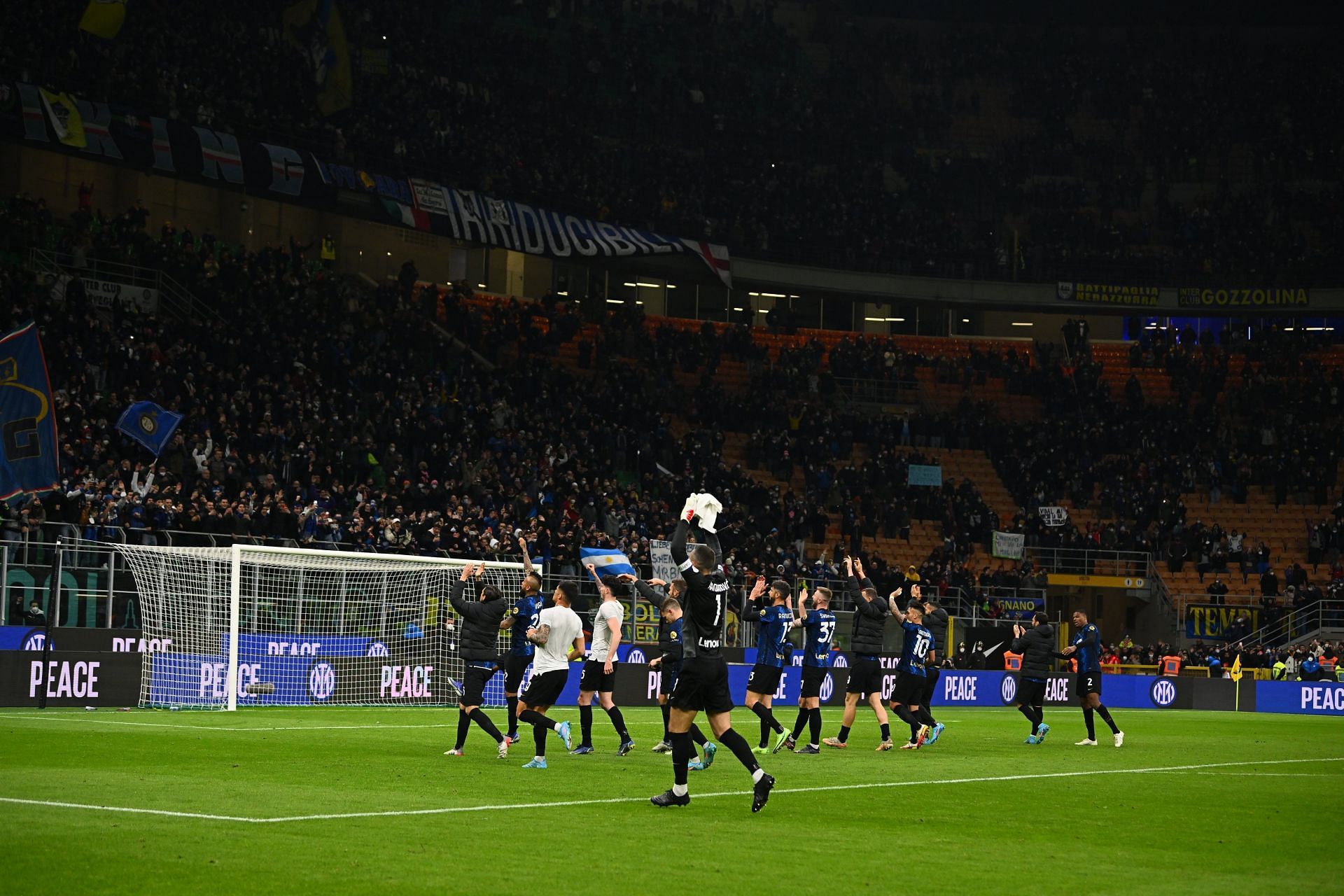 Inter Milan are looking to overturn a two-goal deficit against Liverpool at Anfield.