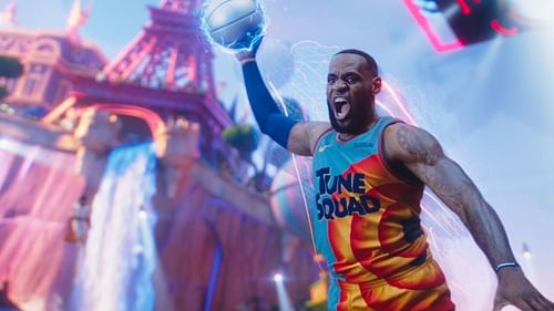 LeBron James in "Space Jam: A New Legacy"