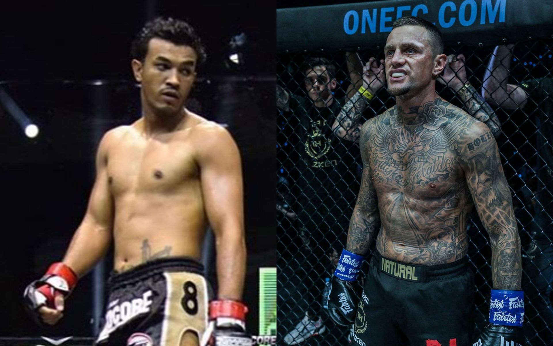 Nieky Holzken (R) will welcome Sinsamut Klinmee (L) to the promotion at ONE X. | [Photos: @sinsmuthrs.klinmii on Instagram/ONE Championship]