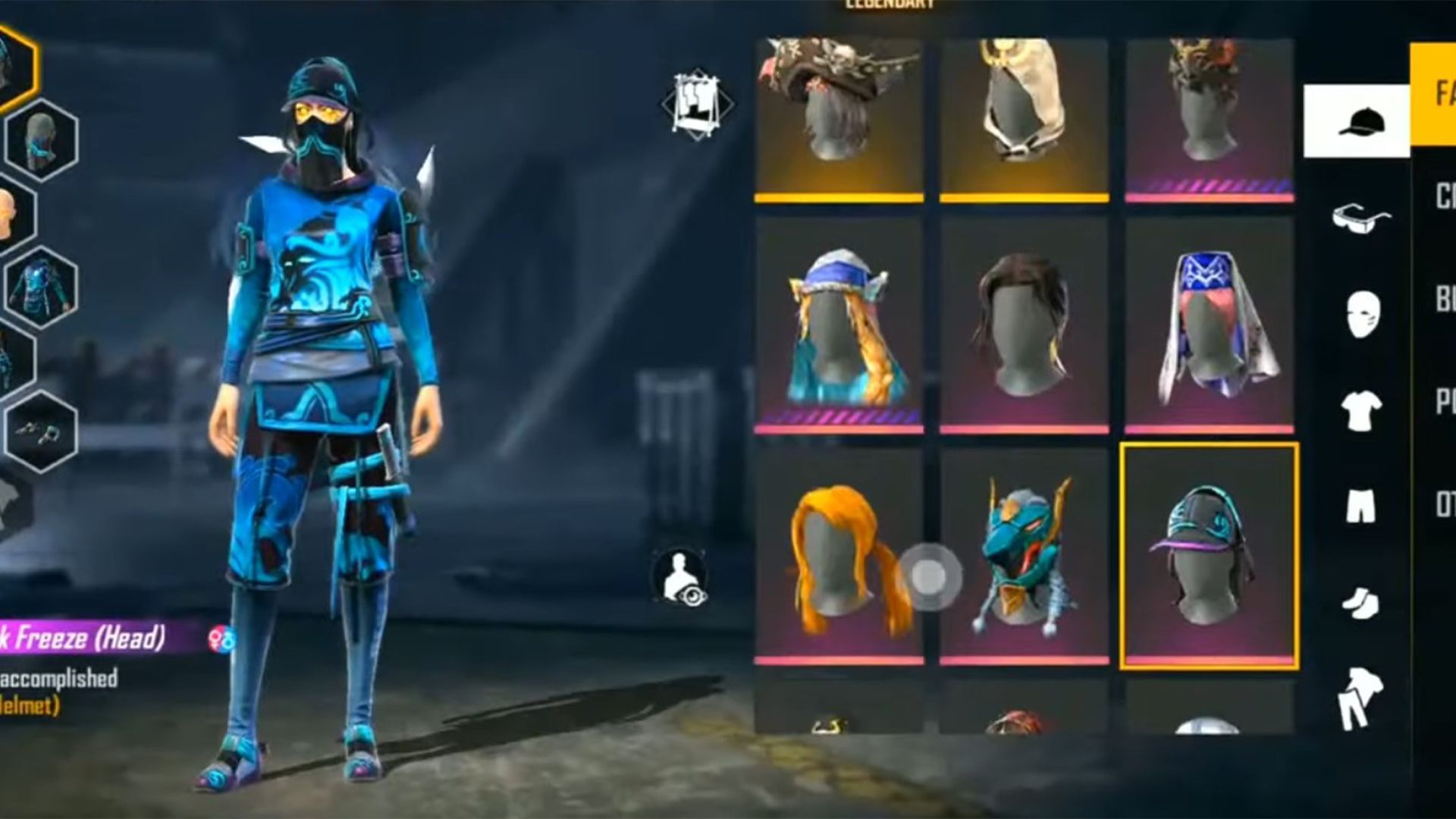 The Killspark Freeze bundle (Image via Free Fire)