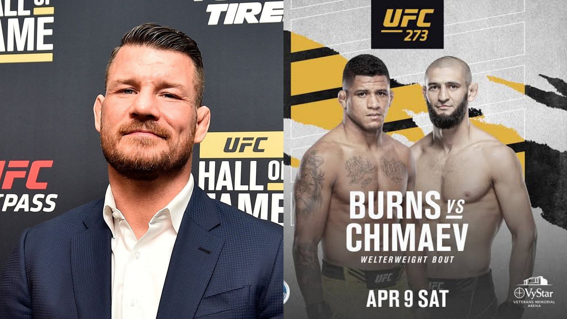 Michael Bisping has given his prediction for Chimaev vs. Burns