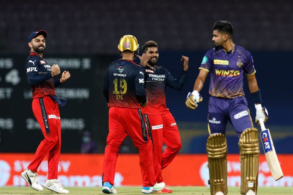 Shreyas Iyer holed out to long-on off Wanindu Hasaranga&#039;s bowling [P/C: iplt20.com]