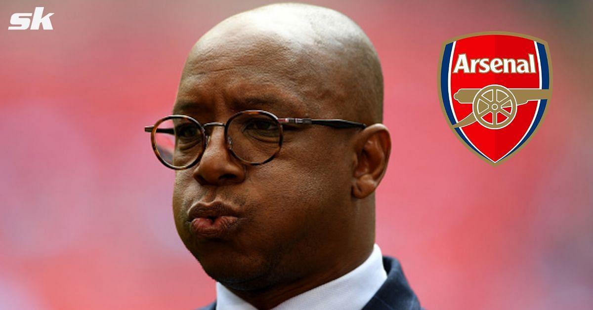 Former Arsenal forward Ian Wright