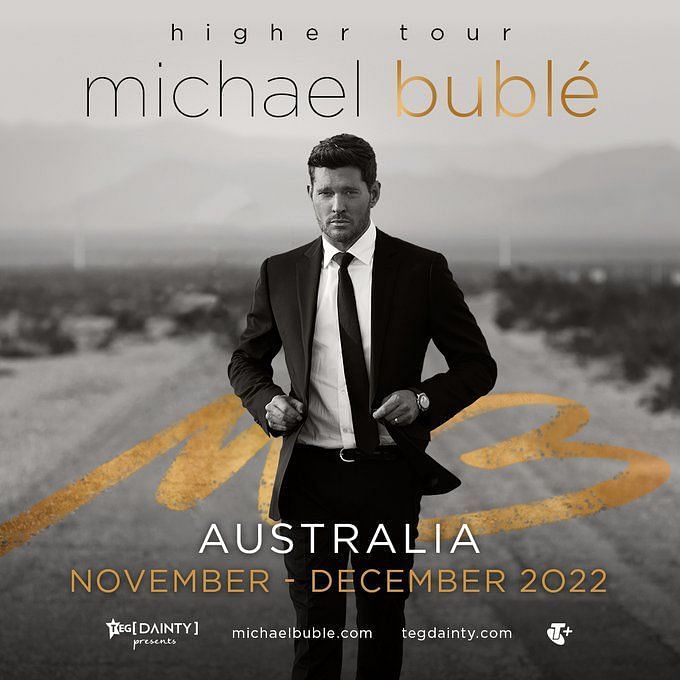 michael buble australian tour 2022 perth