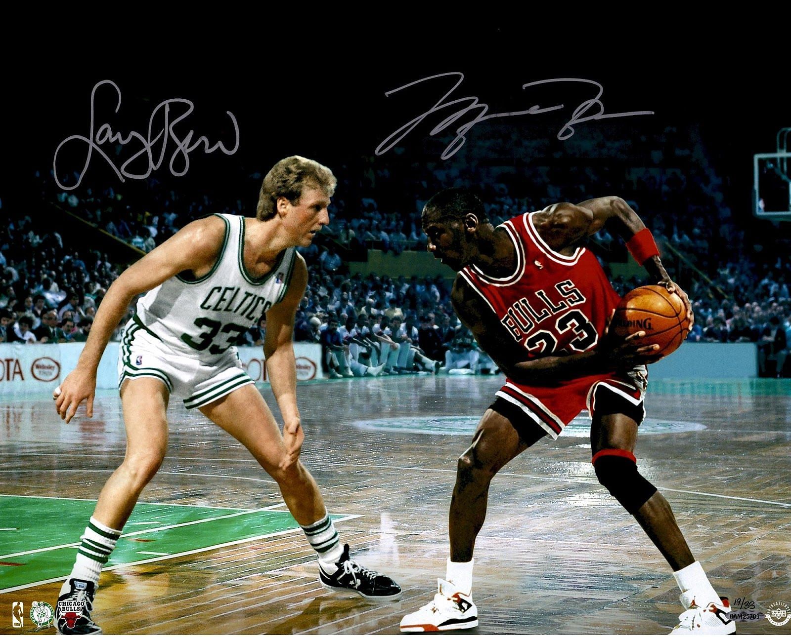 Michael Jordan once dropped 63 points on Larry Bird and the Boston Celtics in the 1986 playoffs. [Photo: Celtics Life]