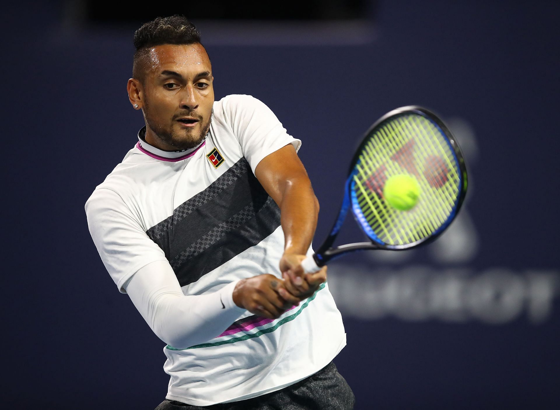 Nick Kyrgios will look to continue his impressive run of form at the Miami Masters