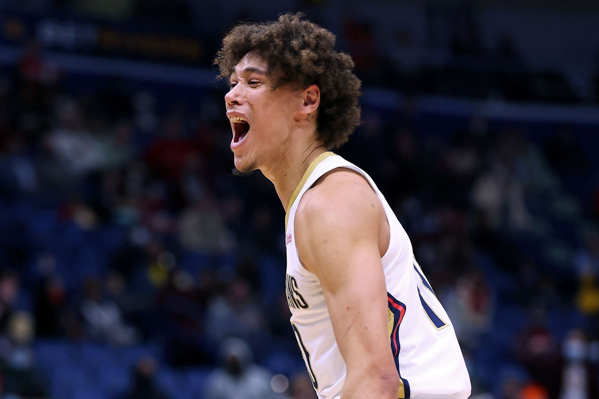 Jaxson Hayes of the New Orleans Pelicans