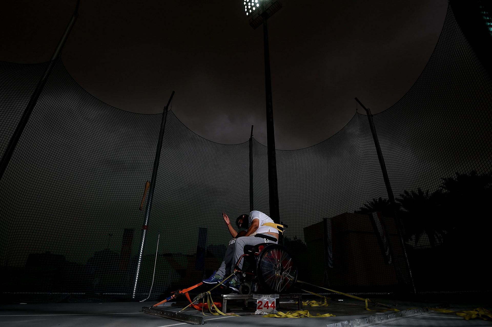 A file photo of Dharambir at the Fazza International Championships. (PC: Getty Images)