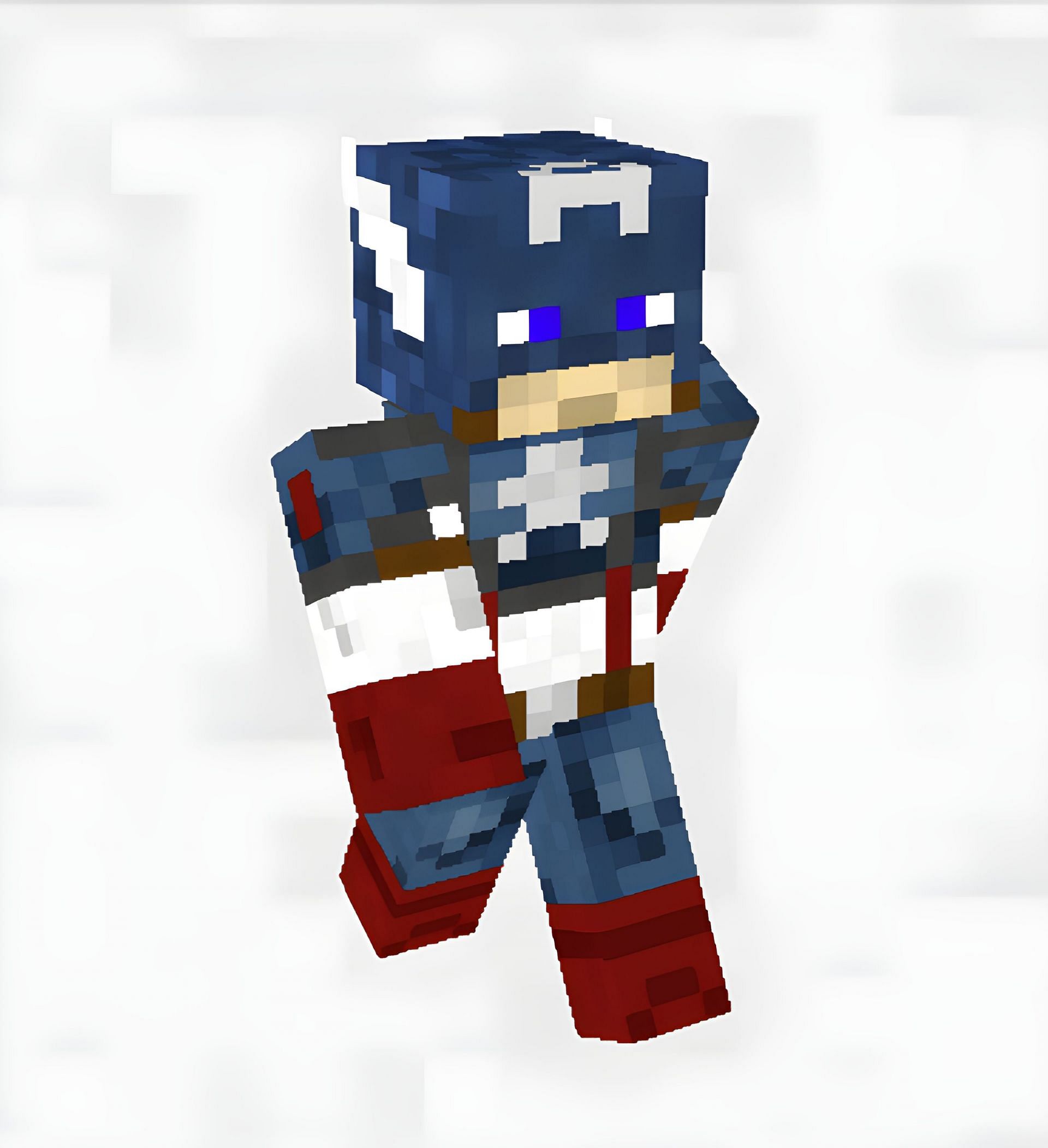 Captain American Skin (Image via SkinsMC)