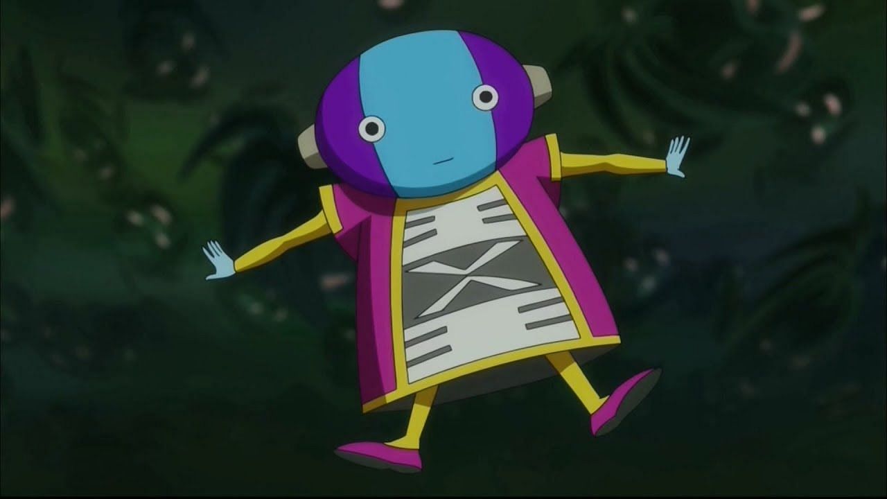 Zeno as seen in the Super anime (Image via Toei Animation)