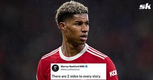 "For weeks I've been heckled, threatened, questioned" - Marcus Rashford rubbishes claims that he flipped off Manchester United fan after Atletico loss
