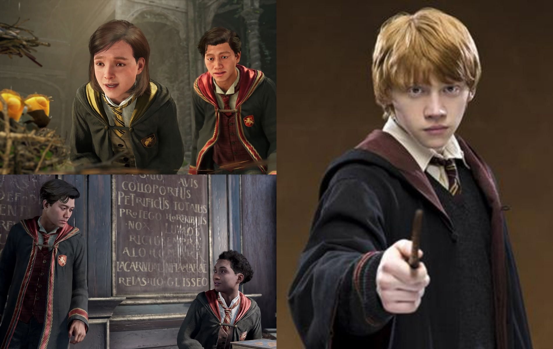 A Weasley or two will show up in Hogwarts Legacy (Image via Sportskeeda)