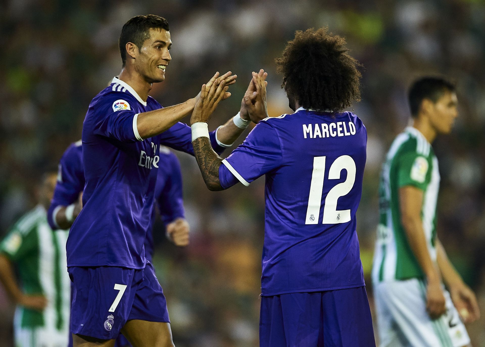 Cristiano Ronaldo and Marcelo formed a great partnership at Real Madrid