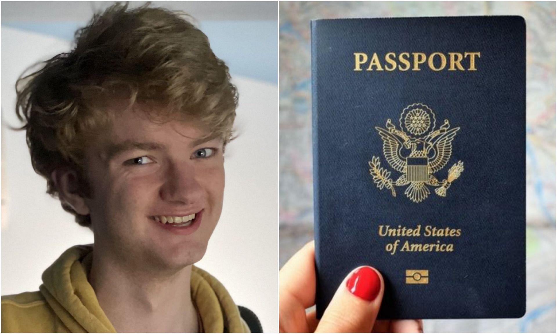 TommyInnit leaks passport image (Image via Sportskeeda)