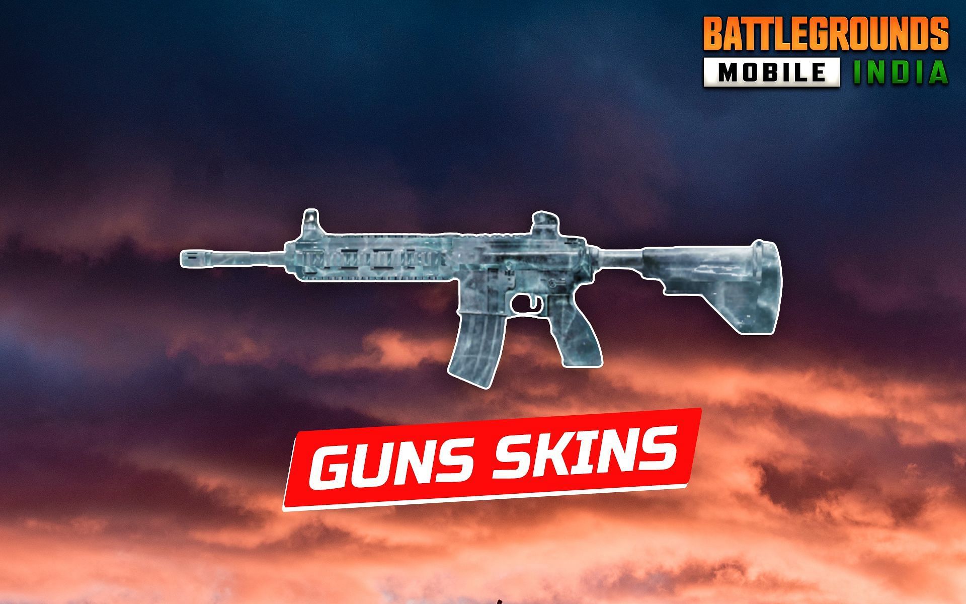 Choosing the best gun skins in BGMI (Image via Sportskeeda)