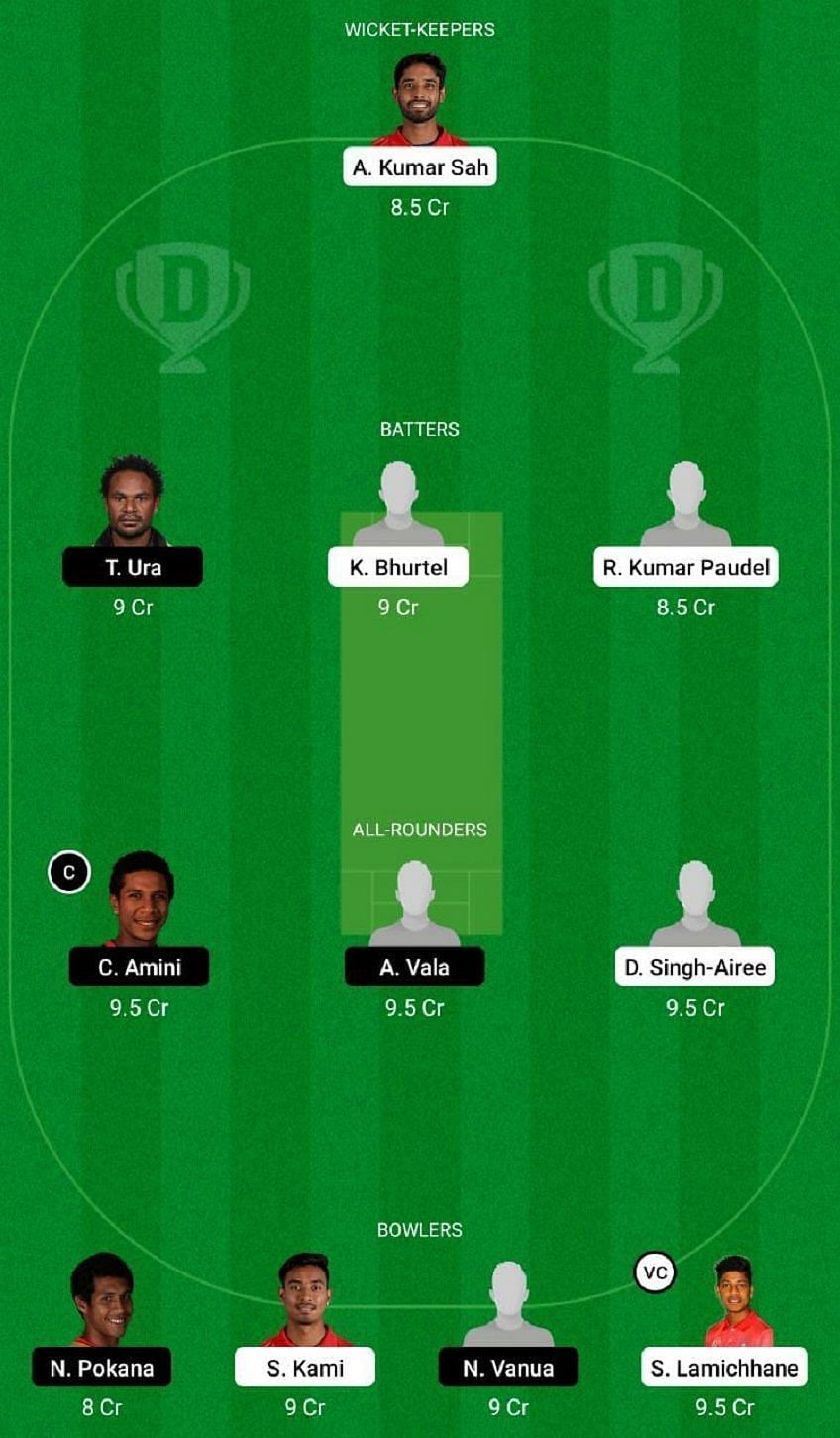 NEP vs PNG Dream11 Fantasy Tip #1