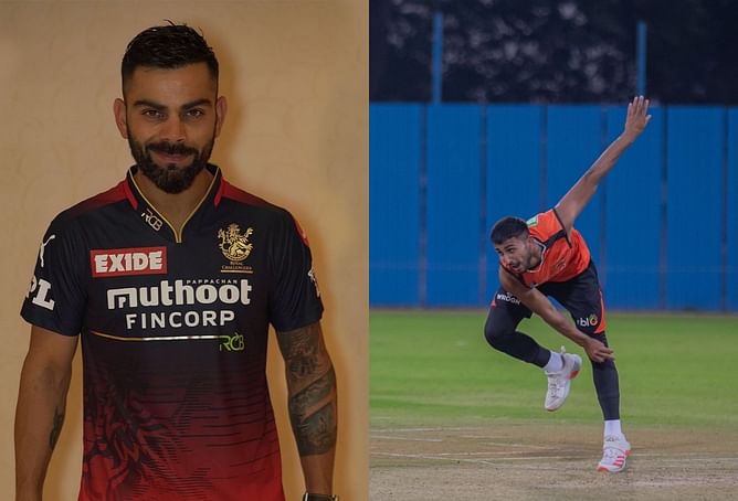 IPL 2022: "Work hard on bowling and fitness"- Virat Kohli's advice to SRH's express pacer Umran Malik