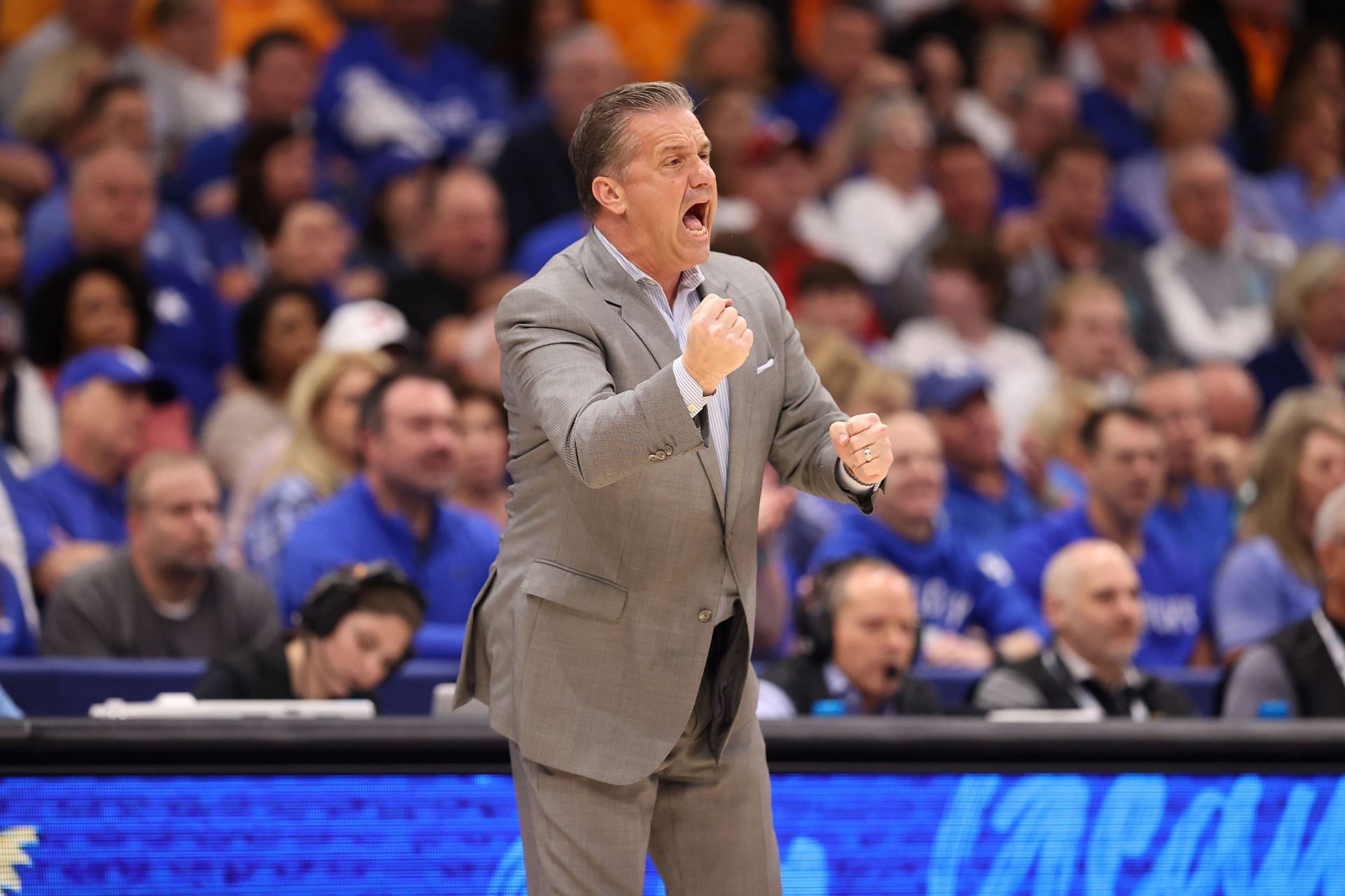 Kentucky head coach John Calipari is hopeful that Shaedon Sharpe returns