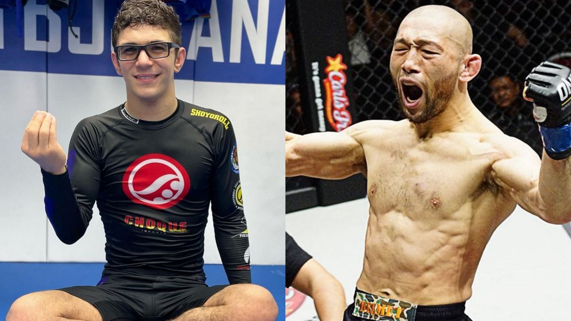 Mikey Musumeci (left) and Masakazu Imanari (right) [Photo Credits: Musumeci&#039;s Instagram and ONE Championship] 
