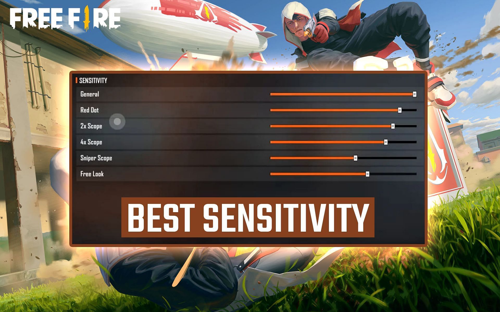 Best sensitivity in Free Fire (Image via Sportskeeda)