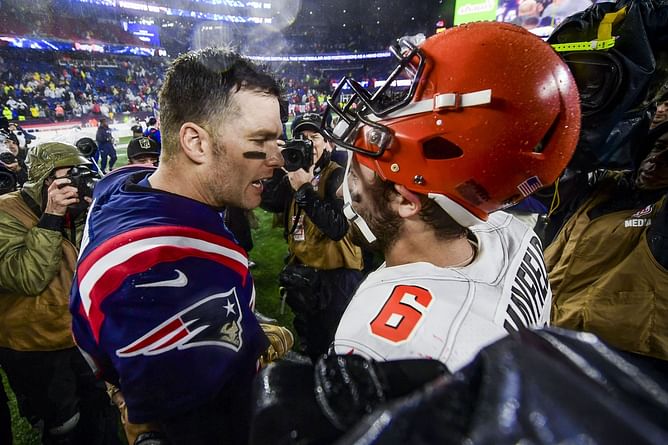 “He’s in the same situation as Cam Newton” - Shannon Sharpe shuts down idea of Baker Mayfield playing behind Tom Brady