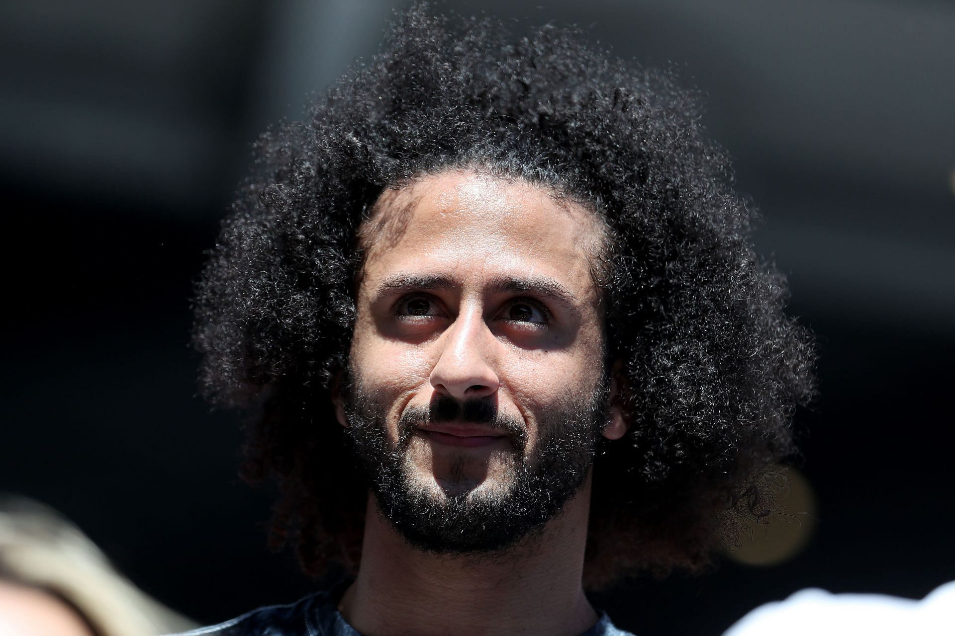 Colin Kaepernick watches Naomi Osaka&#039;s singles match at 2019 US Open