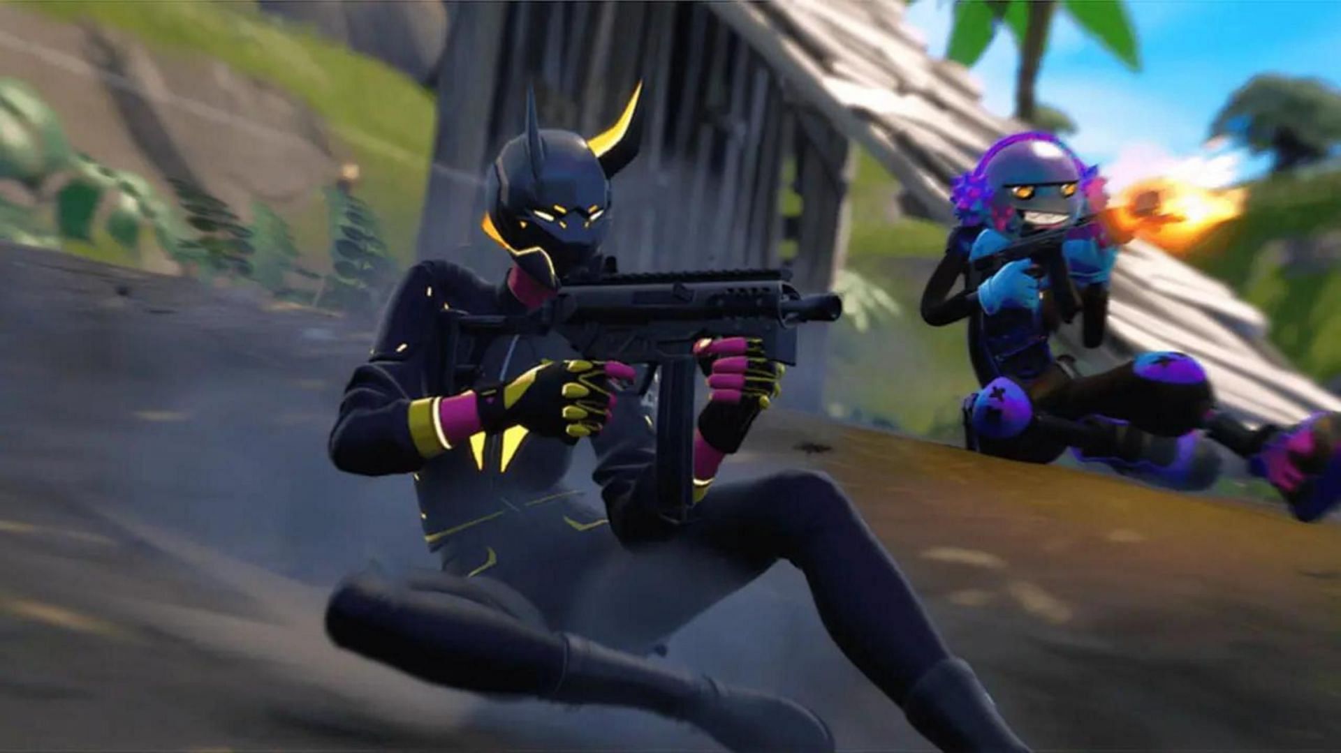 The Machine Gun pistol was added to Fortnite accidentally in Chapter 1 and Chapter 2 (Image via Epic Games)