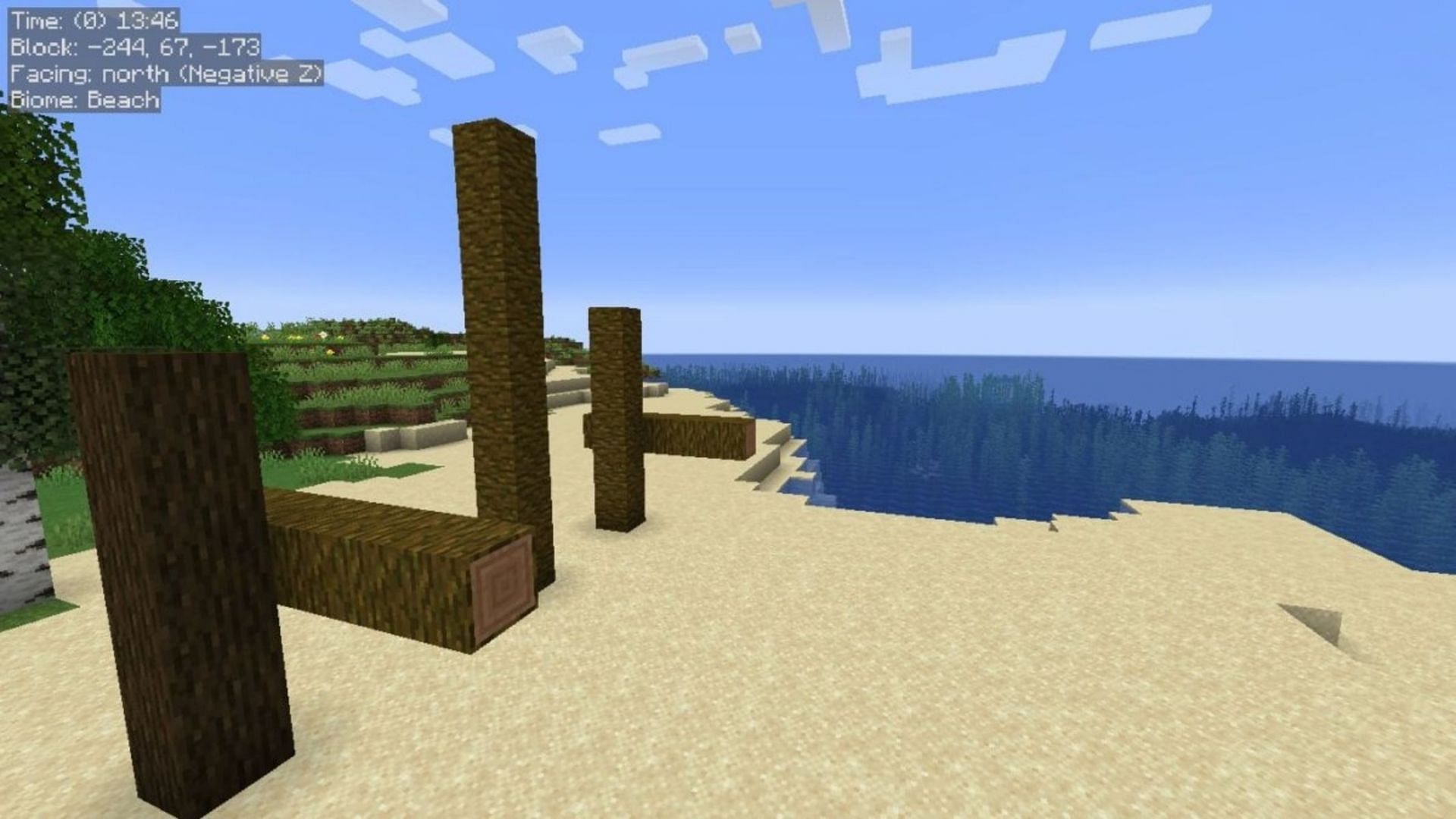 This ocean seed provides a bounty of structures and seagrass (Image via MinecraftSeeds)