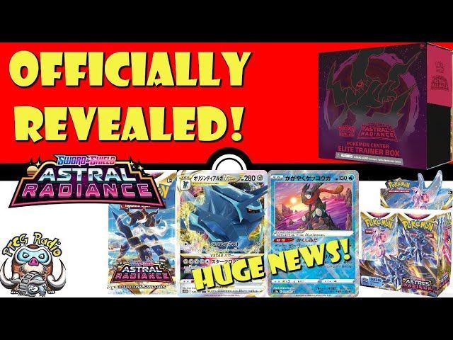 How many Pokemon are in the Astral Radiance TCG set?