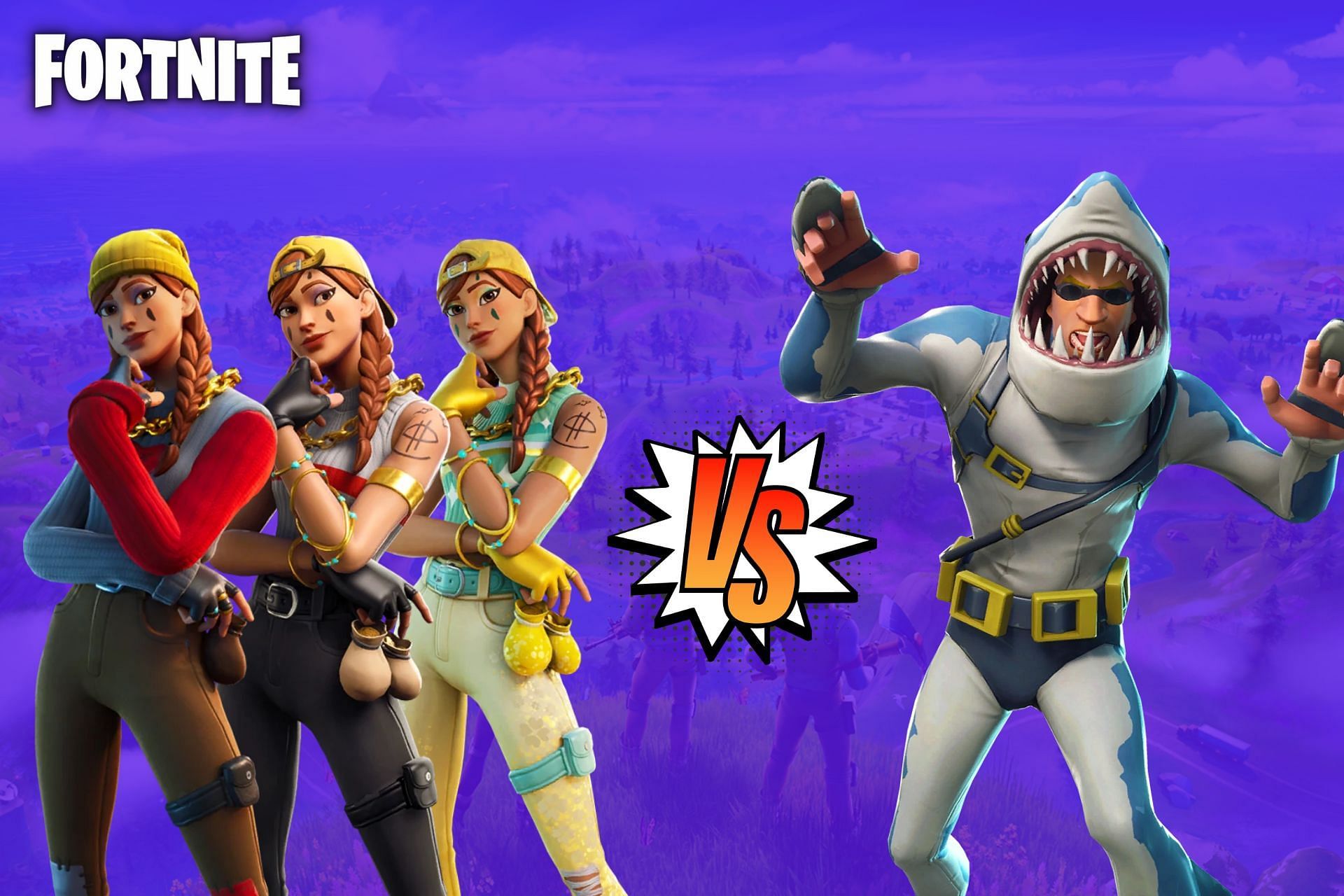Aura&#039;s new style goes to show that cost doesn&#039;t matter in Fortnite (Image via Sportskeeda)